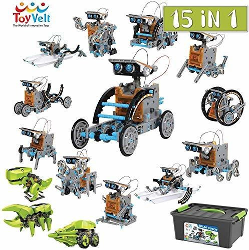 Kit De Robot Solar 15 En 1  Incluye 2 Juegos De  S De C...