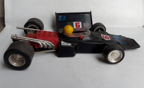 F1 Rym Auto De Carrera Antiguo Plástico 1:18 Con Faltantes Negro (Usado)