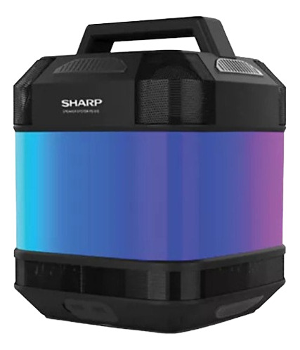 Altavoz Sharp Bluetooth 5.2 - 30w, 360° Sonido, 12 Luces Led