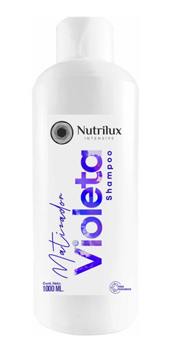 Shampoo Matizador Violeta Luxury X 1 L Neutraliza Amarillo