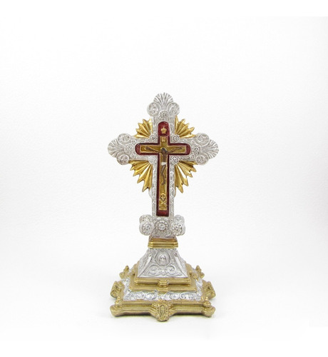 Cruz De Señor De Los Milagros Mailin 15cm Italiana