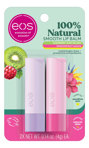 Kit Eos Natural Raspberry Kiwi Splash & Passionfruit Agave