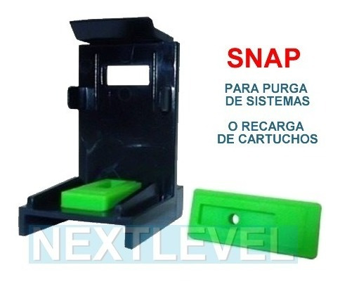 Snap Recarga Cartuchos Hp Canon Lexmark O Purgar Ciss