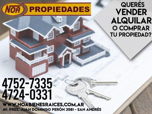 Imagen 12 de 13 de Departamento 2 Ambientes Y Medio En Venta En San Andres
