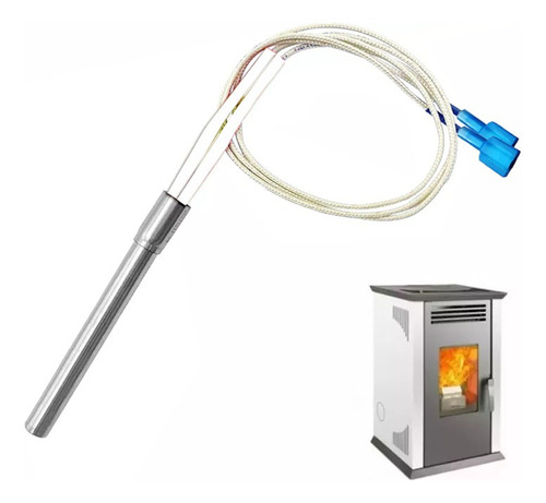 Calefactor A Leña Para Amesti 8100 Resitencia Empotrable