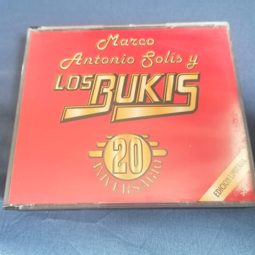 Marco Antonio Solis Y Los Bukis 20 Aniversario ( 3 Cds ) Usa