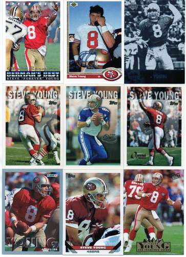 Steve Young San Francisco 49ers ( 10 ) Lote