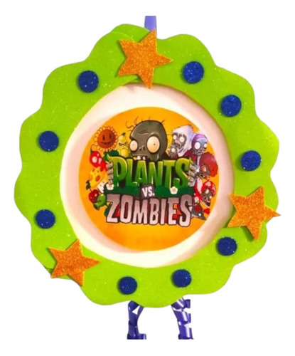 Piñata Tematica Zombies Para Cumpleaños