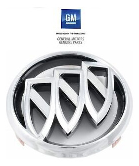 Oem New Front Bumper Grille Emblem Badge Tri-shield Chro Eef