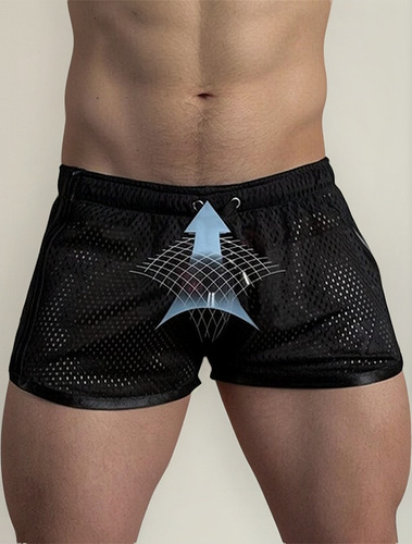 Gym Shorts Hombre De Moda Short Ejercicio Playa,pants Casual