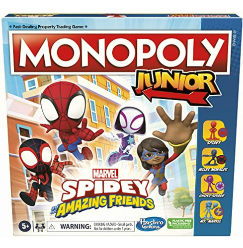 Monopoly Junior: Marvel Spidey And His Amazing Friends