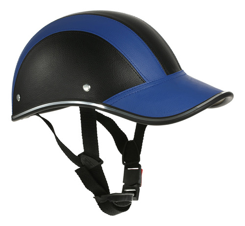 Casco De Moto Tipo Gorra De Béisbol De Media Cara Con Sol