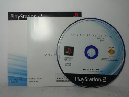 Playstation 2 PS2 Online Start Up Disc 3.0