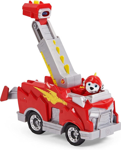 Imagen 4 de 8 de Marshall Vehículo Camión Bomberos- Paw Patrol Rescue Knights
