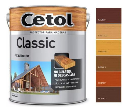 Cetol Satinado Madera 4 Lts - Deacero 