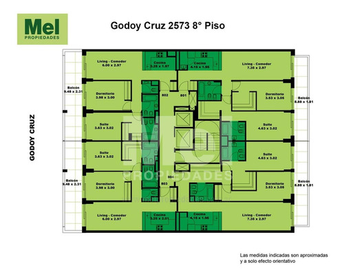 Imagen 11 de 12 de Unidades De 1, 2, 3 Y 4 Ambientes Con Amenities