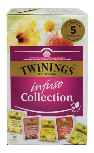 Té Twinings Infuso Collection Sabores Surtidos 20 Bolsitas
