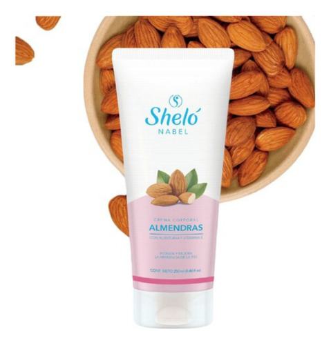 Crema Corporal Almendras Alantoína, Vitamina E, Almendras 2u