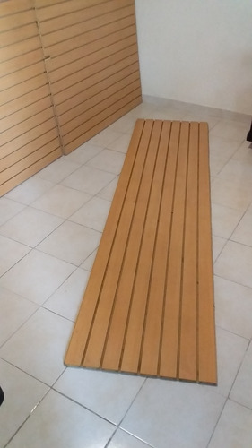 Imagen 5 de 10 de Exhibipanel Panel Ranurado 132.5 Cm Ancho X 122 Cm Largo Ofe
