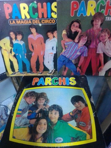 Discos Acetato Parchís Vintage 80s