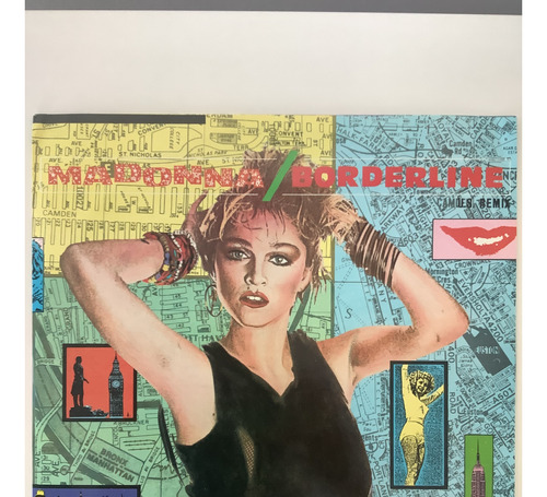 Madonna - Borderline (us Remix) Vinilo Acetato Uk Importado