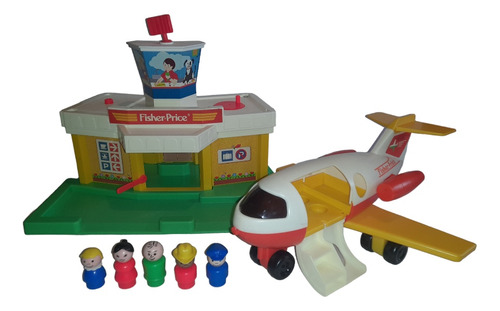 Aeropuerto Fisher Price Little People Vintage 1980