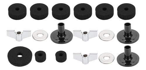 Brset De Batería Hi Hat Cup Felt, 18 Unidades, Kit De Plat