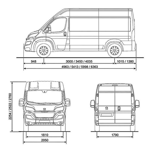 Imagen 14 de 17 de Fiat Ducato Furgon Corto H1l1 2023 Contado Autonovo #ca