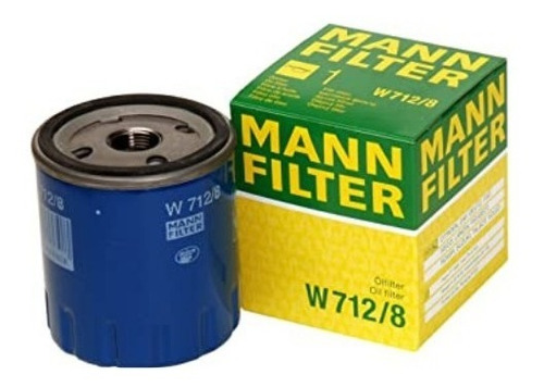 Filtro Aceite Mann W 712/8  Citroen,  Peugeot,  Renault