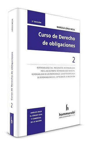 Cur So De Derecho De Obligaciones Tomo 2 - López Mesa, Marce