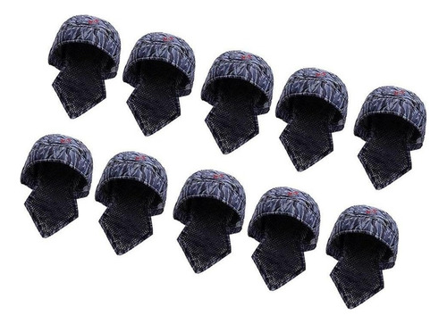 10pcs Sombrero De Soldador Protectivo Gorro De Algodón