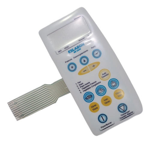 Imagen 1 de 2 de Frente Microondas Teclado Compatible Eslabon De Lujo Ems20d