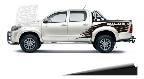 Calco Toyota Hilux 2005 - 2015 Torn Txt Juego