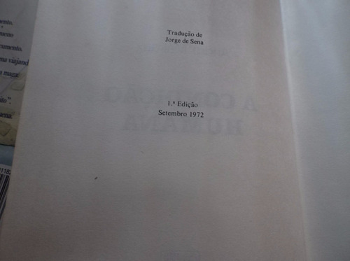 Imagem 3 de 5 de Livro A Condição Humana André Malraux Ano 1972 , N1740