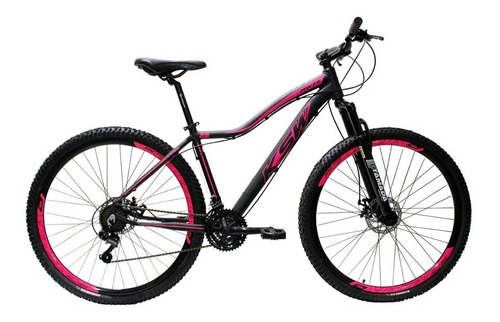 Bicicleta Ksw Aro 29 Feminina Shimano Alum Freio A Disco 21v