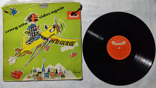 Crazy Otto Rides Again Lp Polydor Antiguo De Coleccion