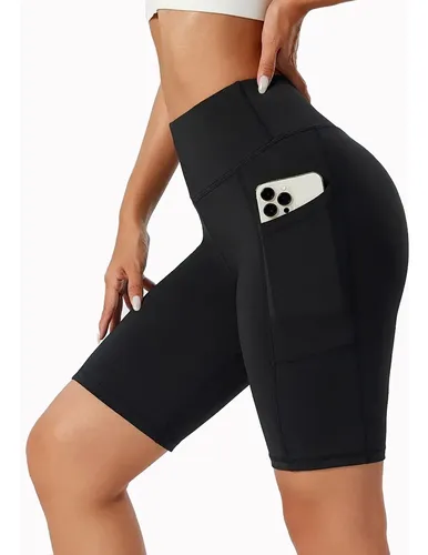 Leggins Cortos Yoga Pantalones Pilates Deportivos Gym Correr