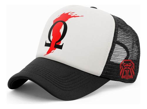 Gorra Trucker Personalizada Kratos  God Of War 0001