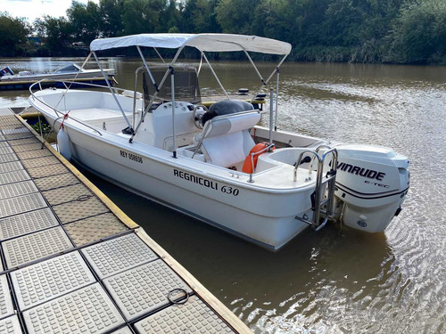 Lancha Tracke Regnicoli Marea 630 Evinrude Etec 115 Hp