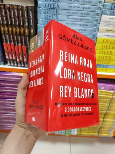 Libro Reina Roja + Loba Negra + Rey Blanco - Bolsillo 