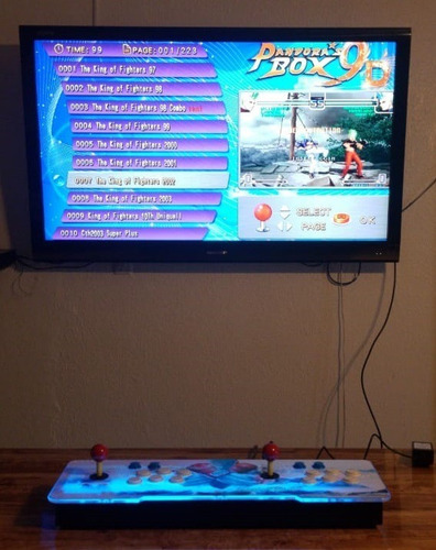 Consola Arcade Pandora 11 3003 Juegos 2 Joystick Tablero