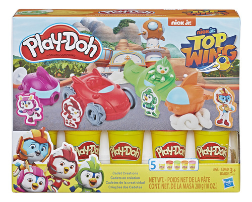 Playdoh Top Wing Cadetes De La Creatividad Hasbro Color Multicolor