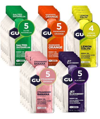  Gu Energy Original Sports Gel 24 Pz 