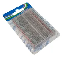 Comprar Protoboard Transparente 400 Puntos Electronica