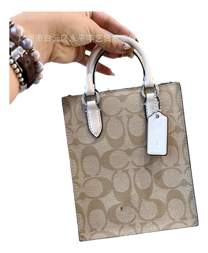 Minibolso De Mano Con Hebilla Magnética Retro De Pvc Para Mu