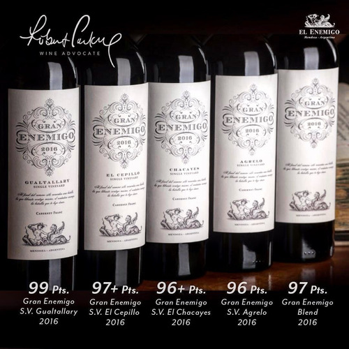 Vino Gran Enemigo El Cepillo Single Vineyard 750ml. --