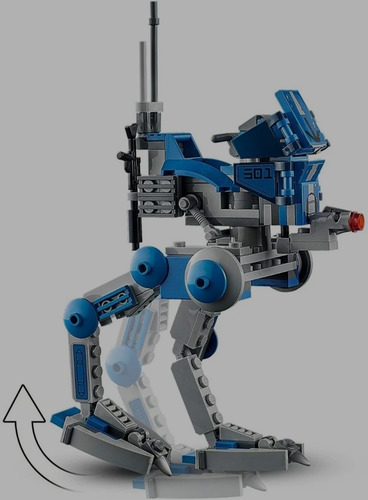 Imagen 9 de 12 de Lego® Star Wars - Soldados Clon De La Legión 501 (75280)