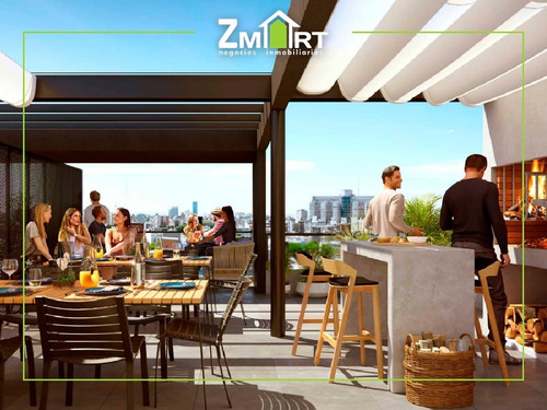 Imagen 6 de 7 de Monoambiente Con Terraza - La Blanqueada