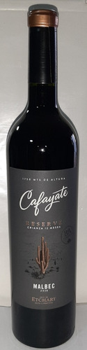 Imagen 1 de 1 de Cafayate Reserve Malbec 750ml Bodega Etchart
