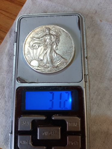 Imagen 1 de 7 de 5 Onzas De Plata American Eagle. Las 5 300 Dolar